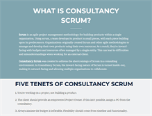 Tablet Screenshot of consultancyscrum.org